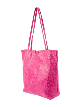 Fatto a Mano by Carlos Falchi Suede Tote