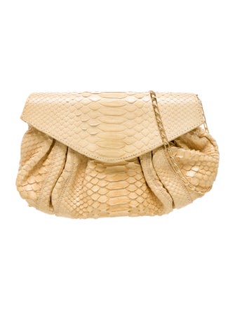 Fatto a Mano by Carlos Falchi Snakeskin Evening Bag