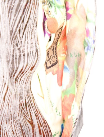 Fatto a Mano by Carlos Falchi Suede Shoulder Bag