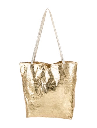 Fatto a Mano by Carlos Falchi Leather Shoulder Bag