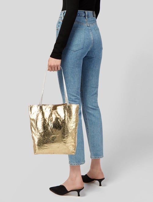 Fatto a Mano by Carlos Falchi Leather Shoulder Bag