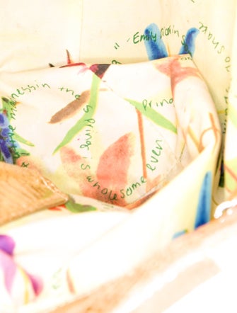 Fatto a Mano by Carlos Falchi Leather Shoulder Bag