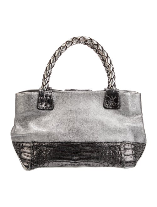 Fatto a Mano by Carlos Falchi Leather Top Handle Bag