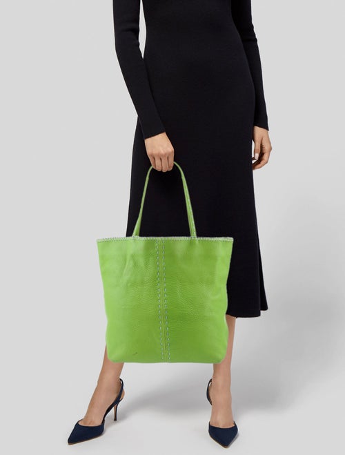 Fatto a Mano by Carlos Falchi Leather Tote
