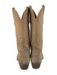 FALCONHEAD Suede Embroidered Accent Western Boots