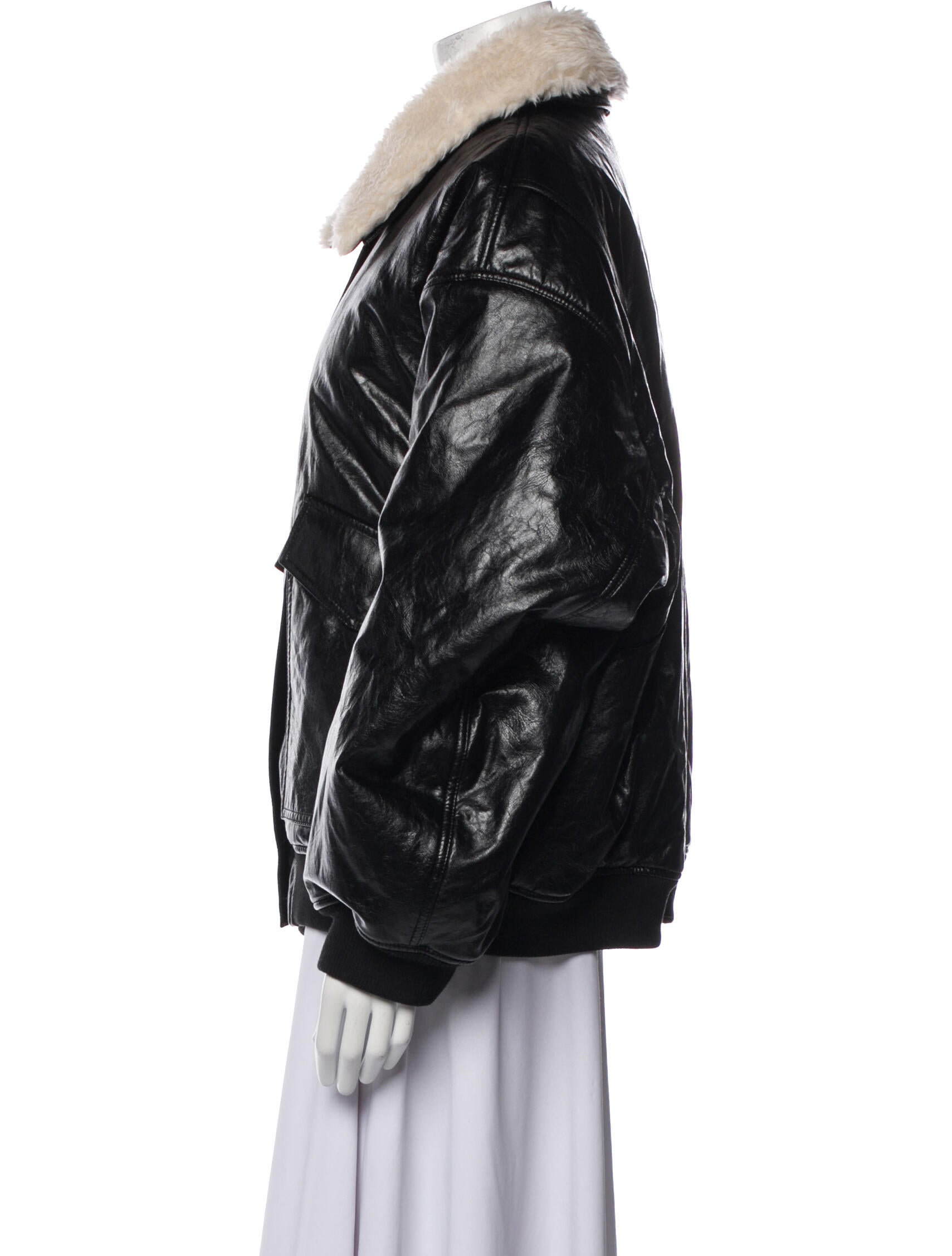 Facade Pattern Bomber Jacket w/ Tags