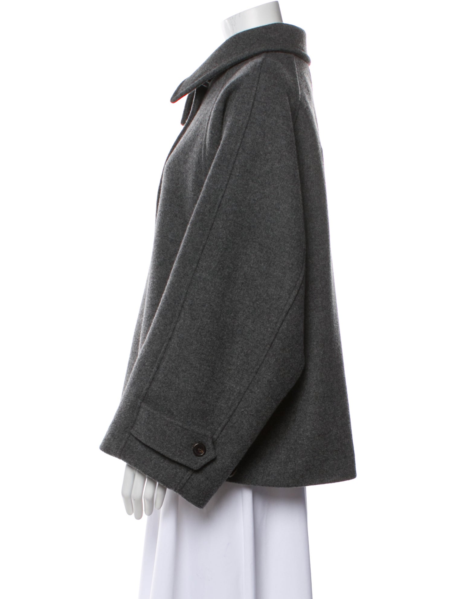 Facade Pattern Virgin Wool Jacket