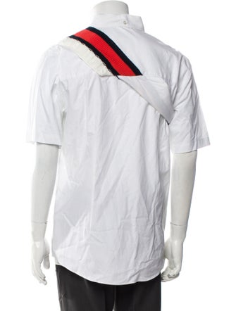 Facetasm Striped Short Sleeve Shirt