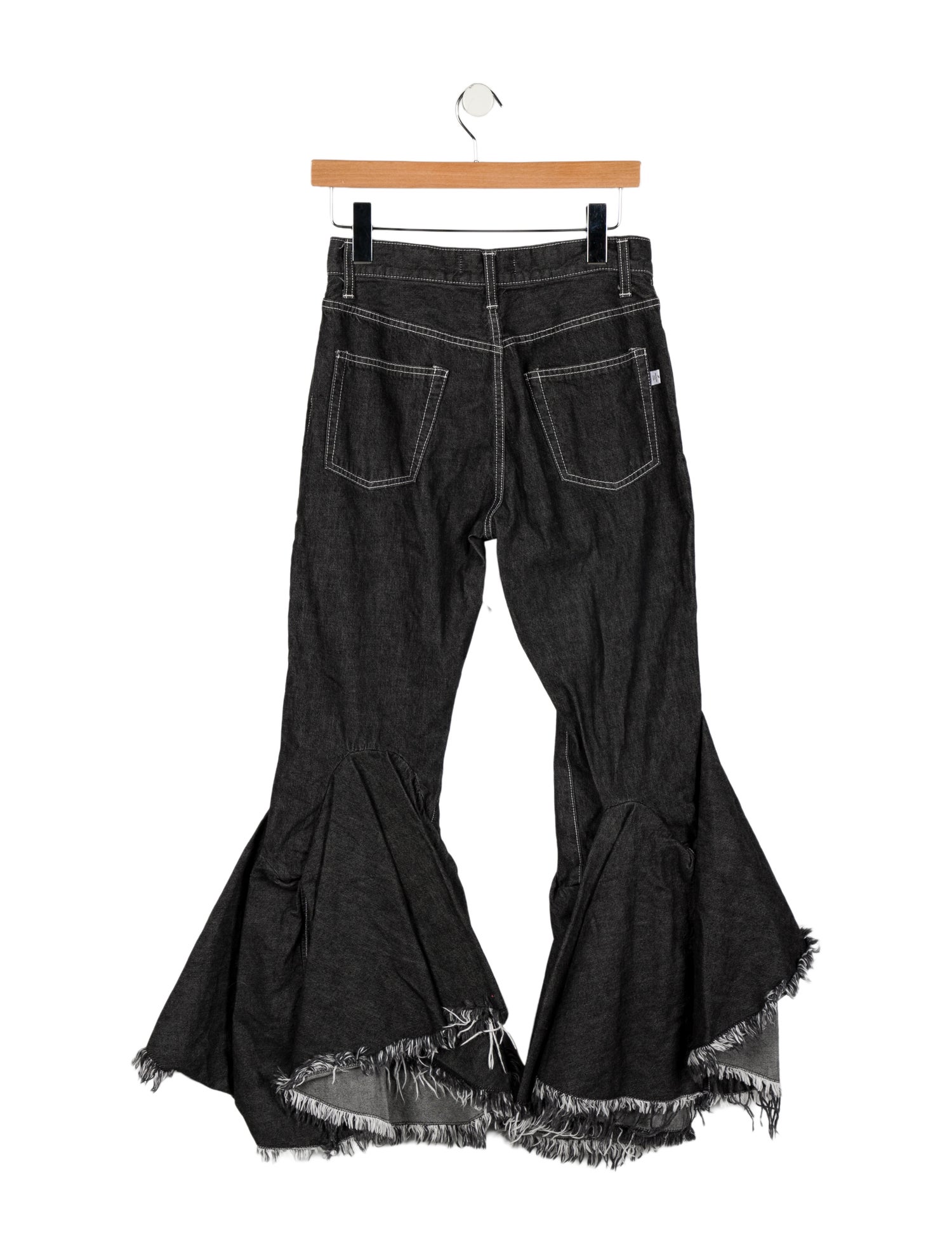 Facetasm Mid-Rise Wide Leg Jeans