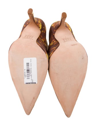 Larroude x Jonathan Cohen Printed Embroidered Accent Boots