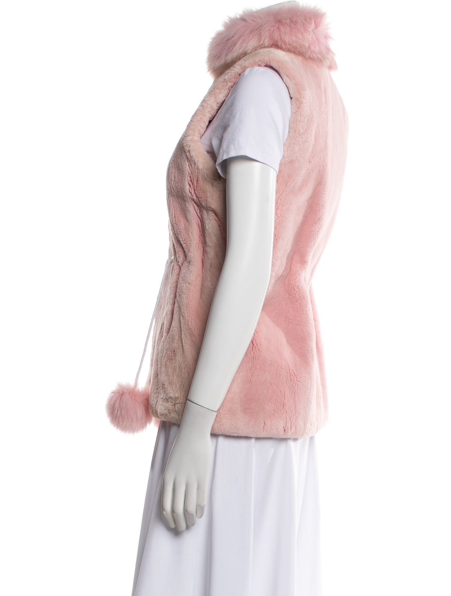 fantasia furs Swarovski Fur Fur Vest