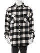 424 on Fairfax Plaid Print Trucker Jacket