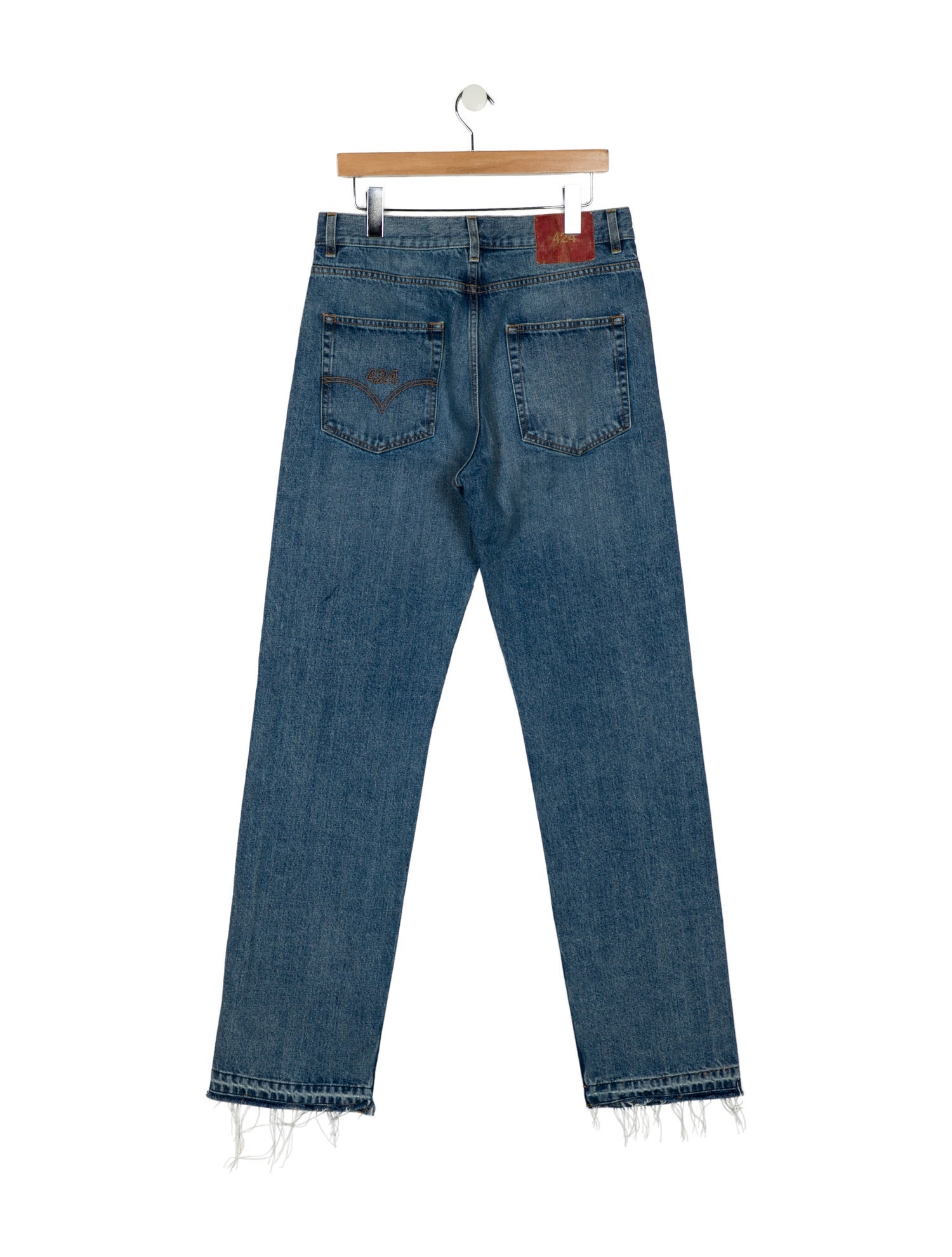 424 on Fairfax Straight-Leg Jeans