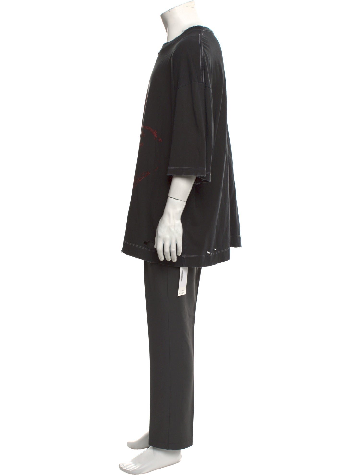 424 on Fairfax Graphic Print Crew Neck T-Shirt