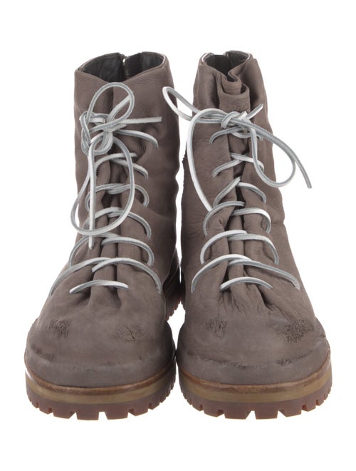 424 on Fairfax Leather Combat Boots