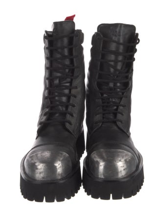 424 on Fairfax Leather Lace-Up Boots