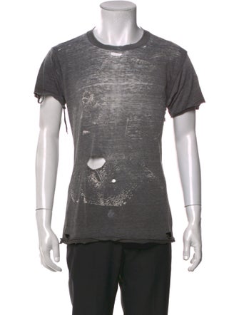 424 on Fairfax Graphic Print Crew Neck T-Shirt