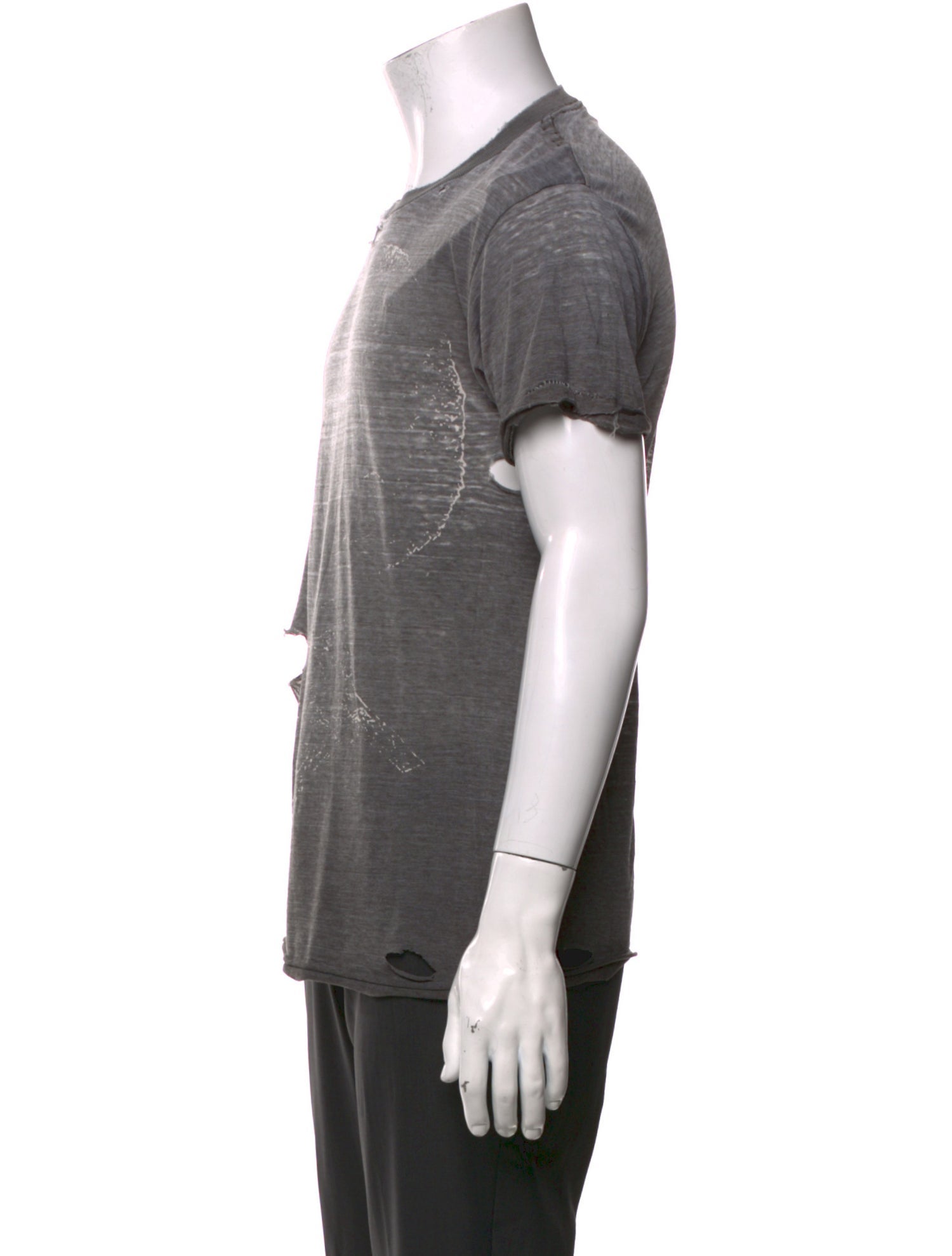 424 on Fairfax Graphic Print Crew Neck T-Shirt