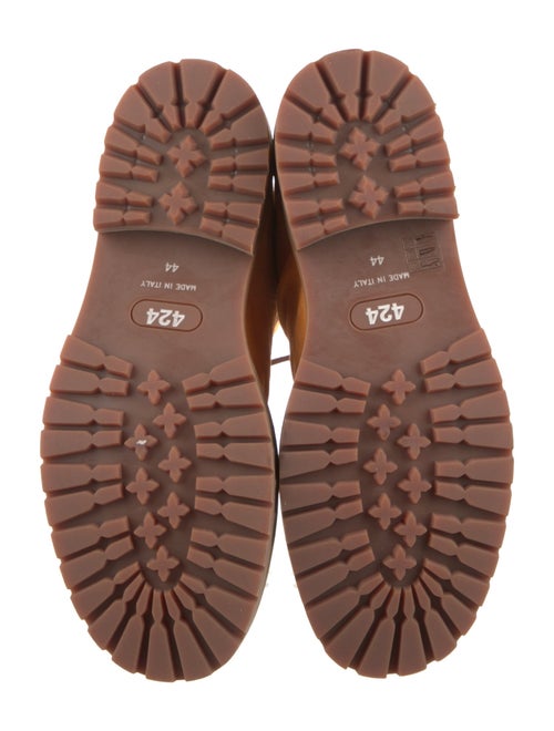 424 on Fairfax Suede Combat Boots