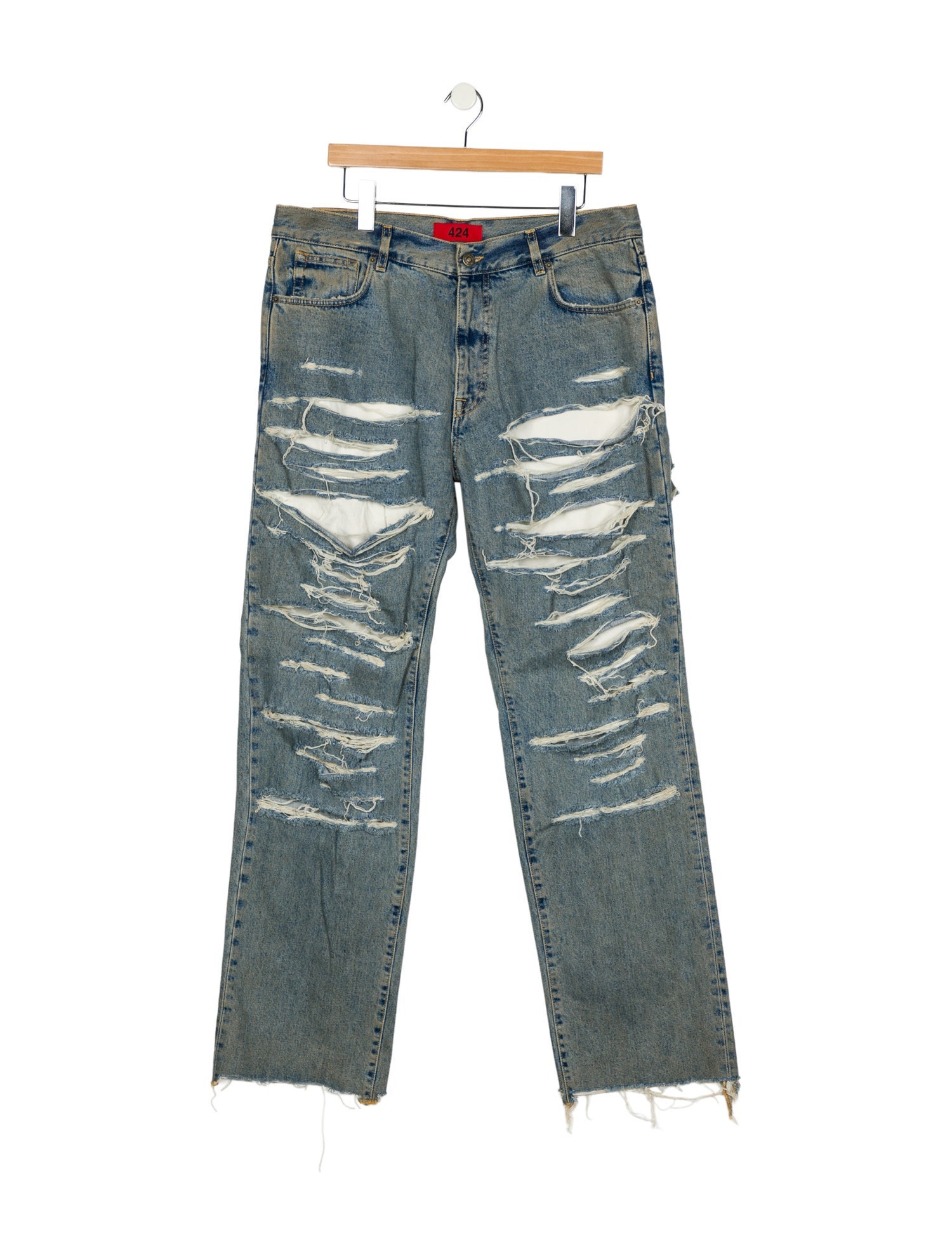 424 on Fairfax Straight-Leg Jeans w/ Tags