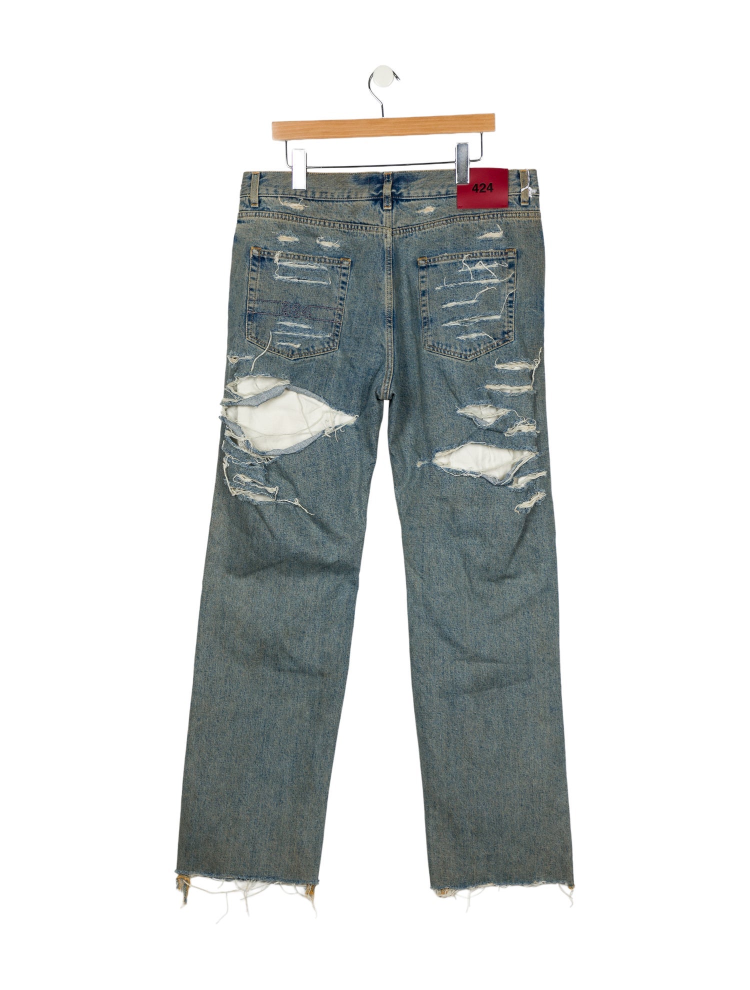 424 on Fairfax Straight-Leg Jeans w/ Tags