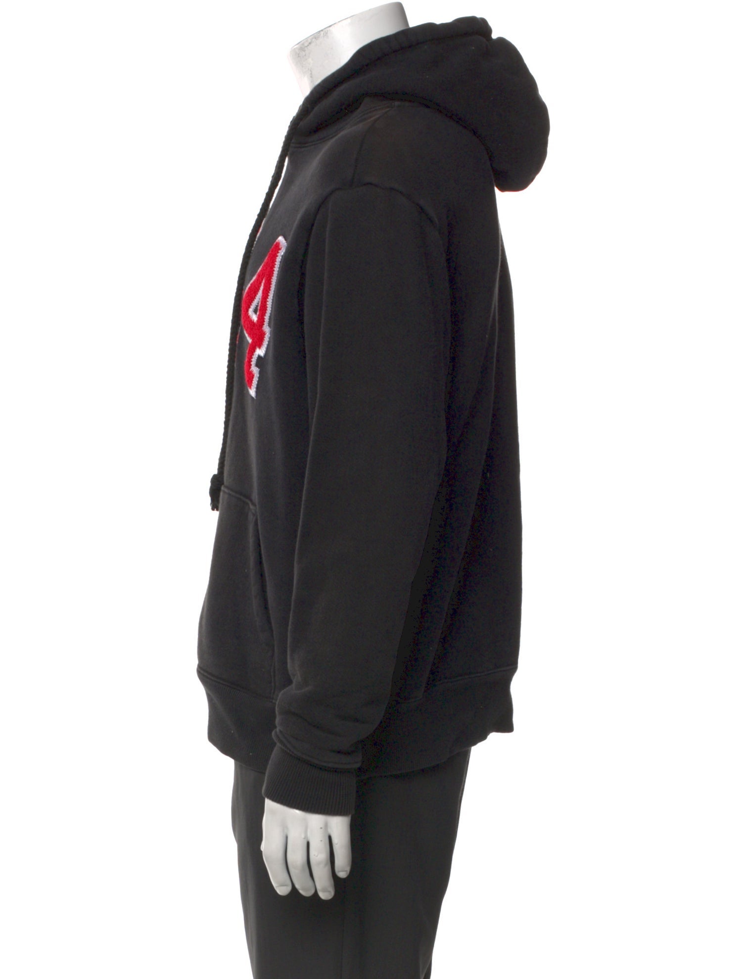 424 on Fairfax Graphic Print V-Neck Hoodie