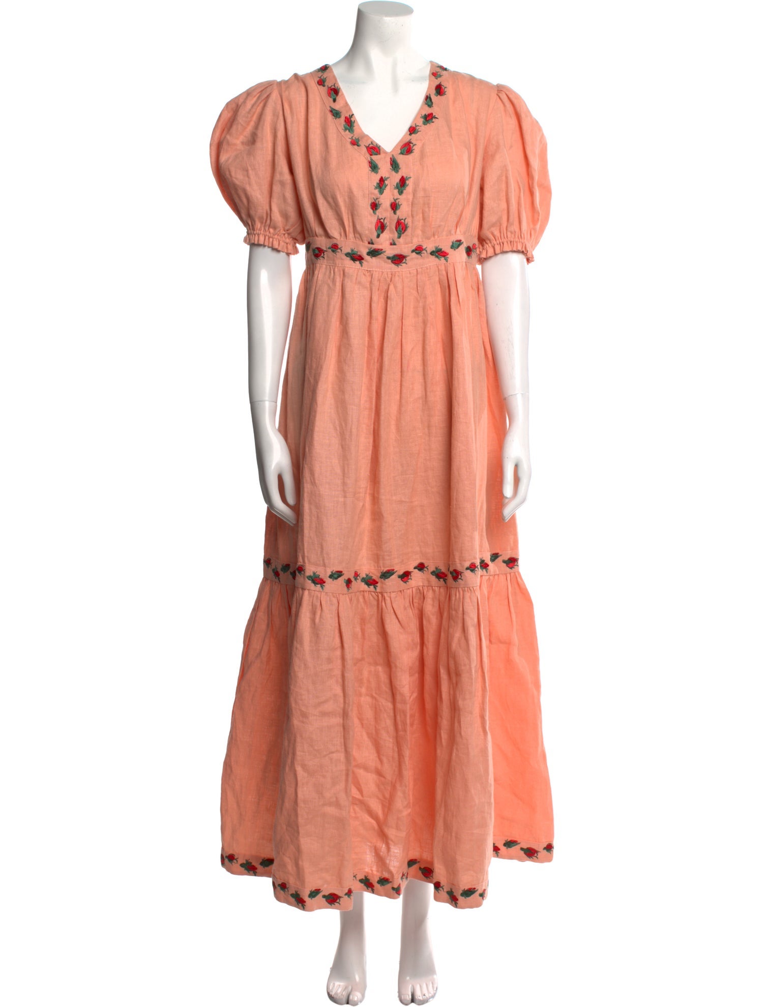 FANM MON V-Neck Long Dress