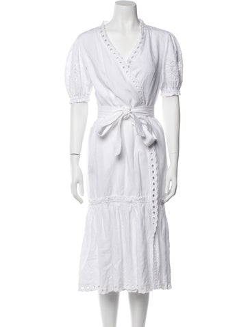 Fanm MON Dresses Linen Midi Length Dress S