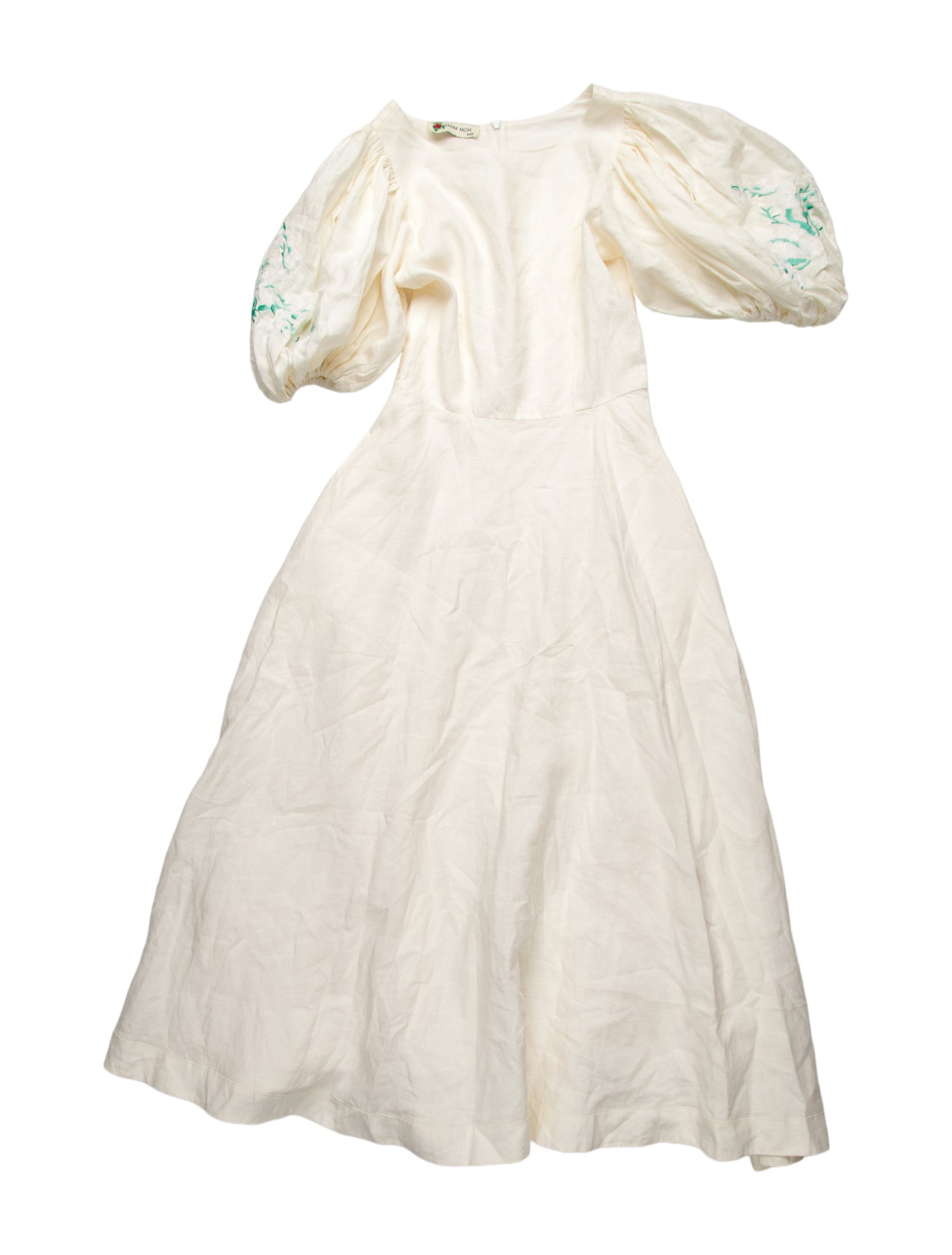 FANM MON Linen Midi Length Dress