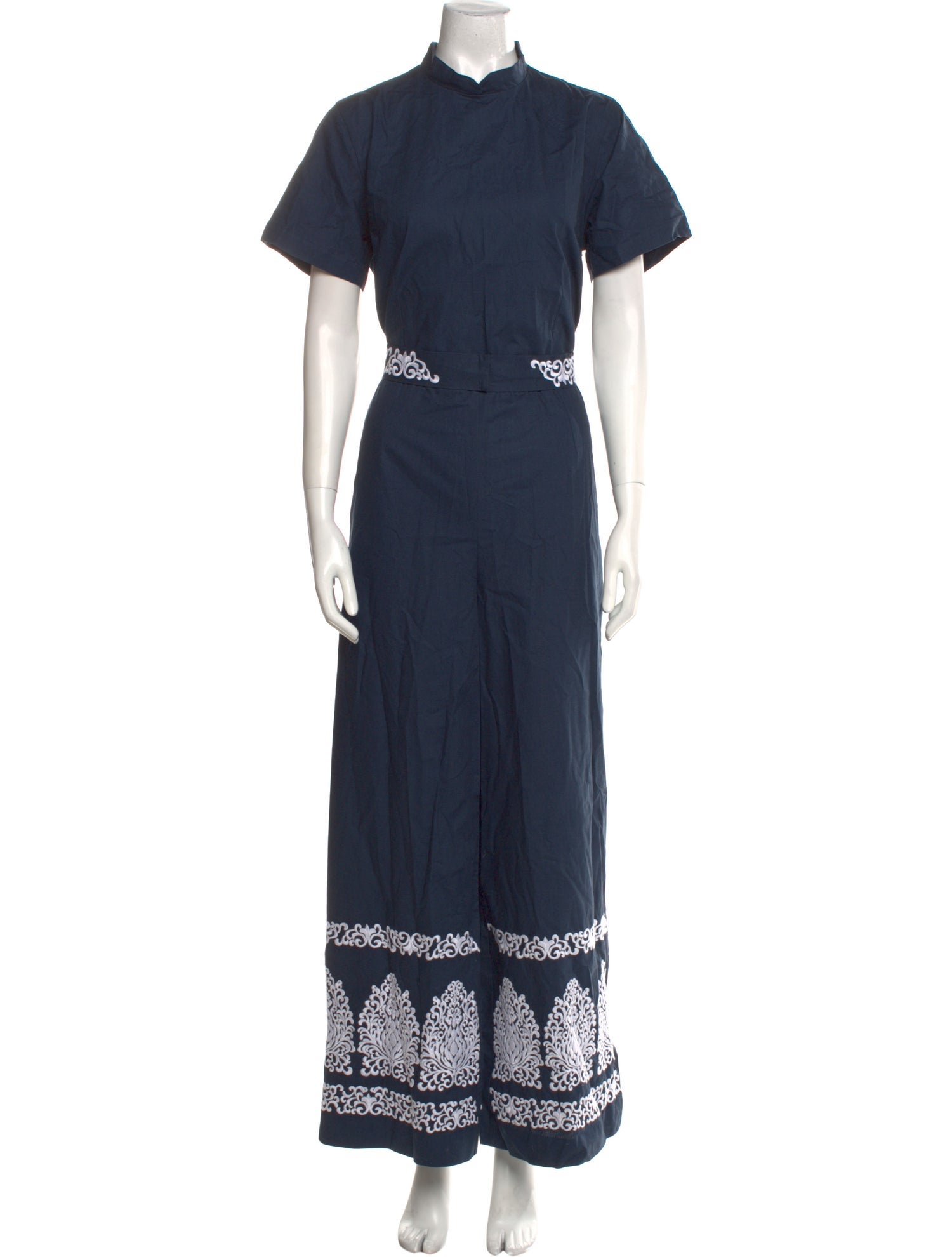 FANM MON Mock Neck Jumpsuit