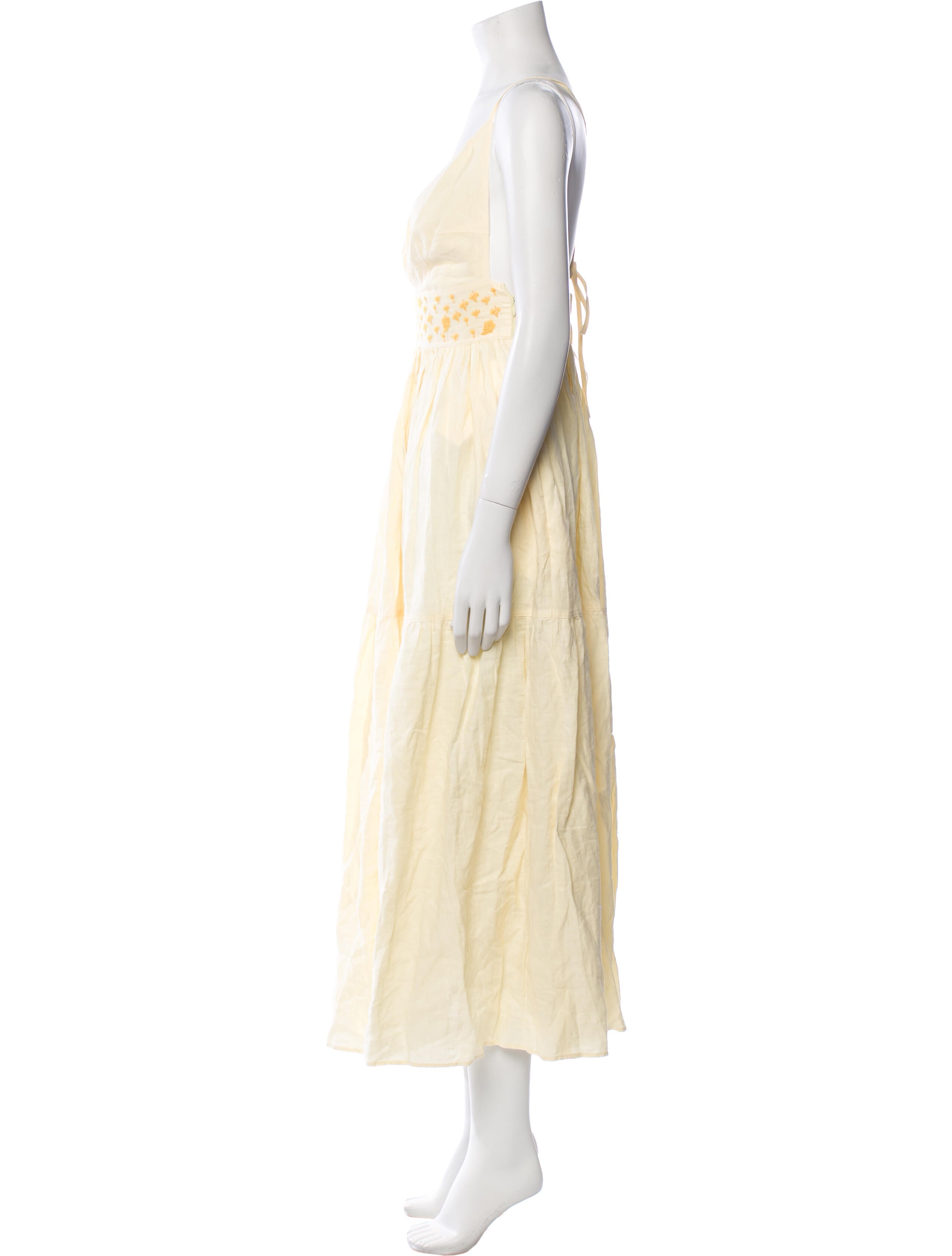 FANM MON Linen Long Dress w/ Tags