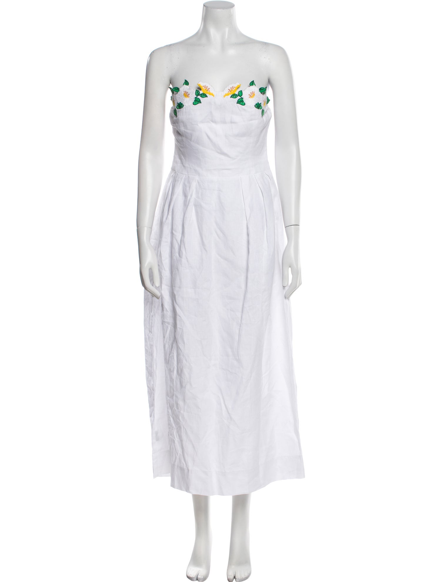 FANM MON Linen Midi Length Dress w/ Tags