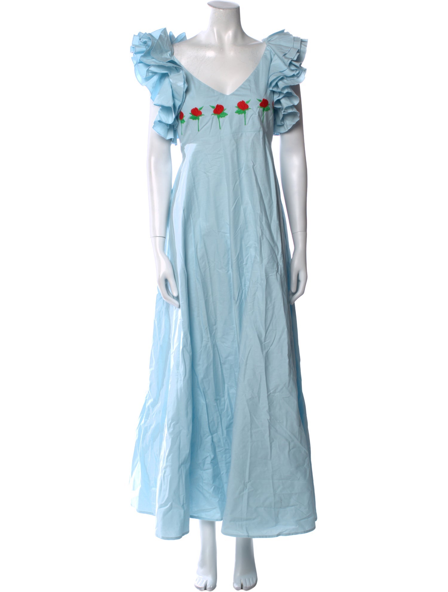 FANM MON Scoop Neck Long Dress