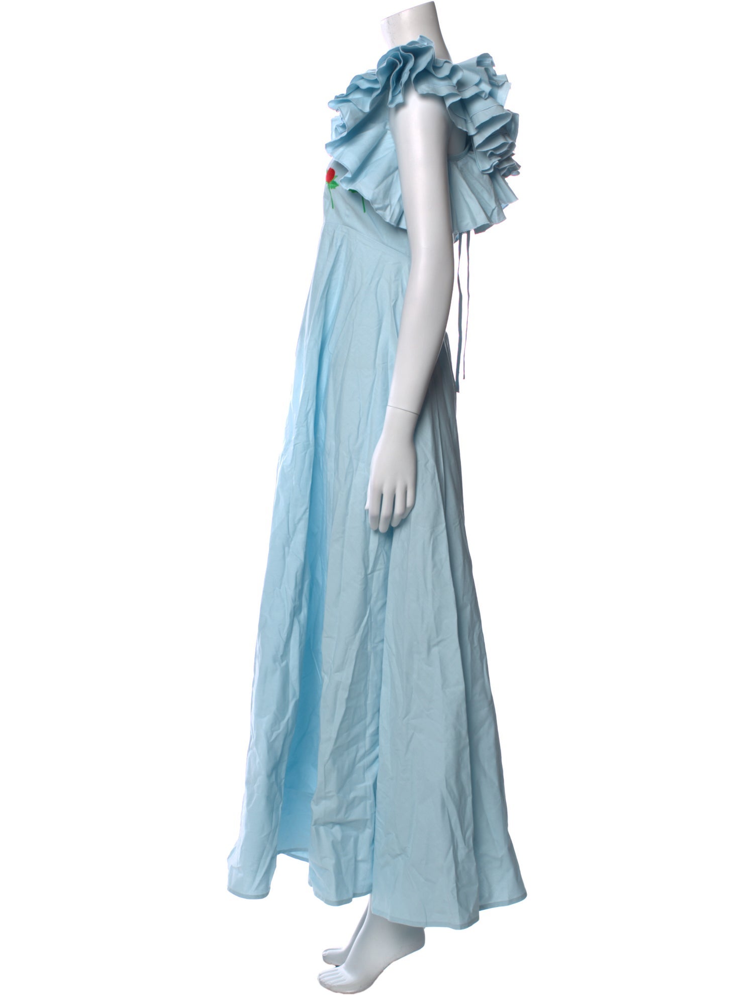 FANM MON Scoop Neck Long Dress