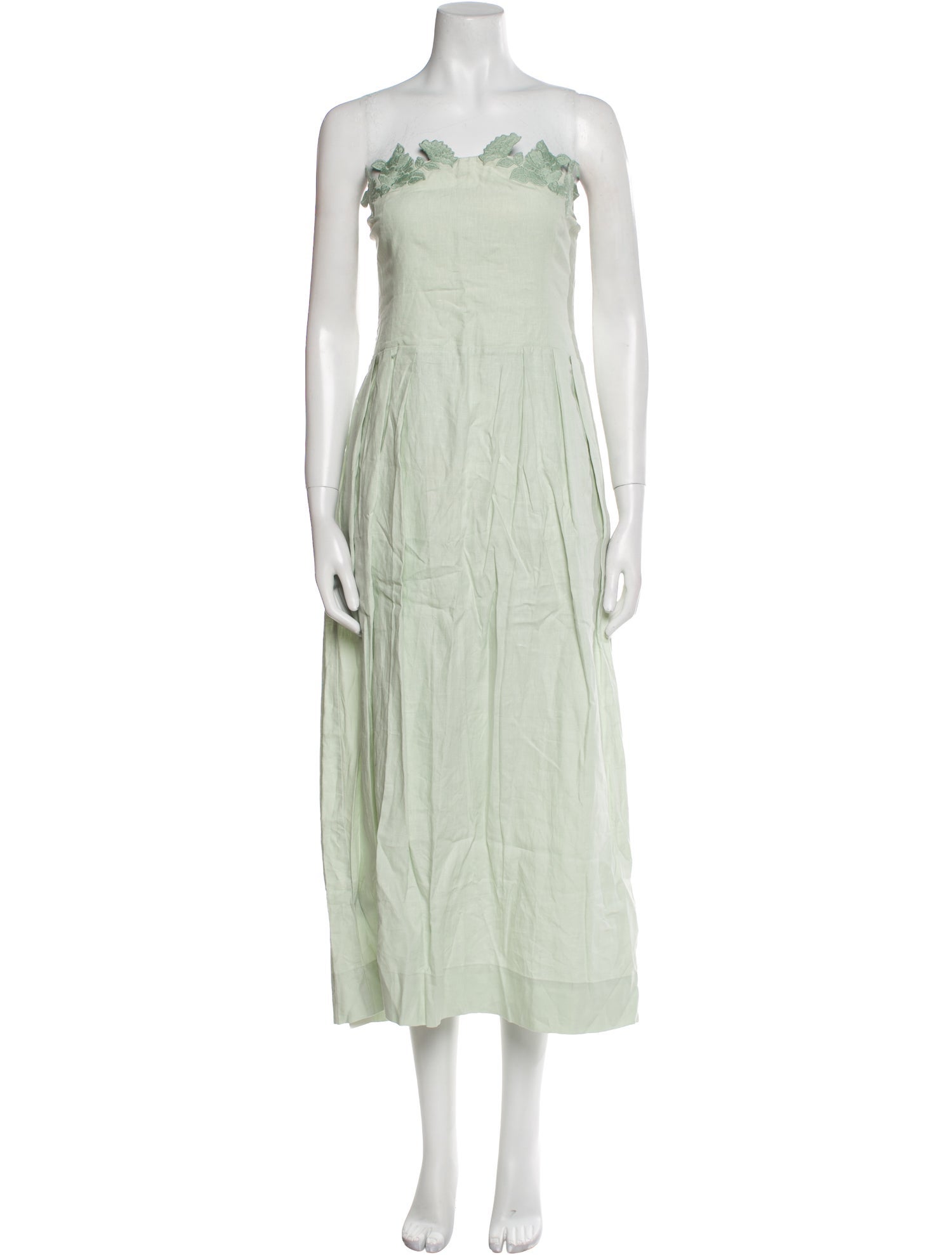 FANM MON Linen Midi Length Dress w/ Tags