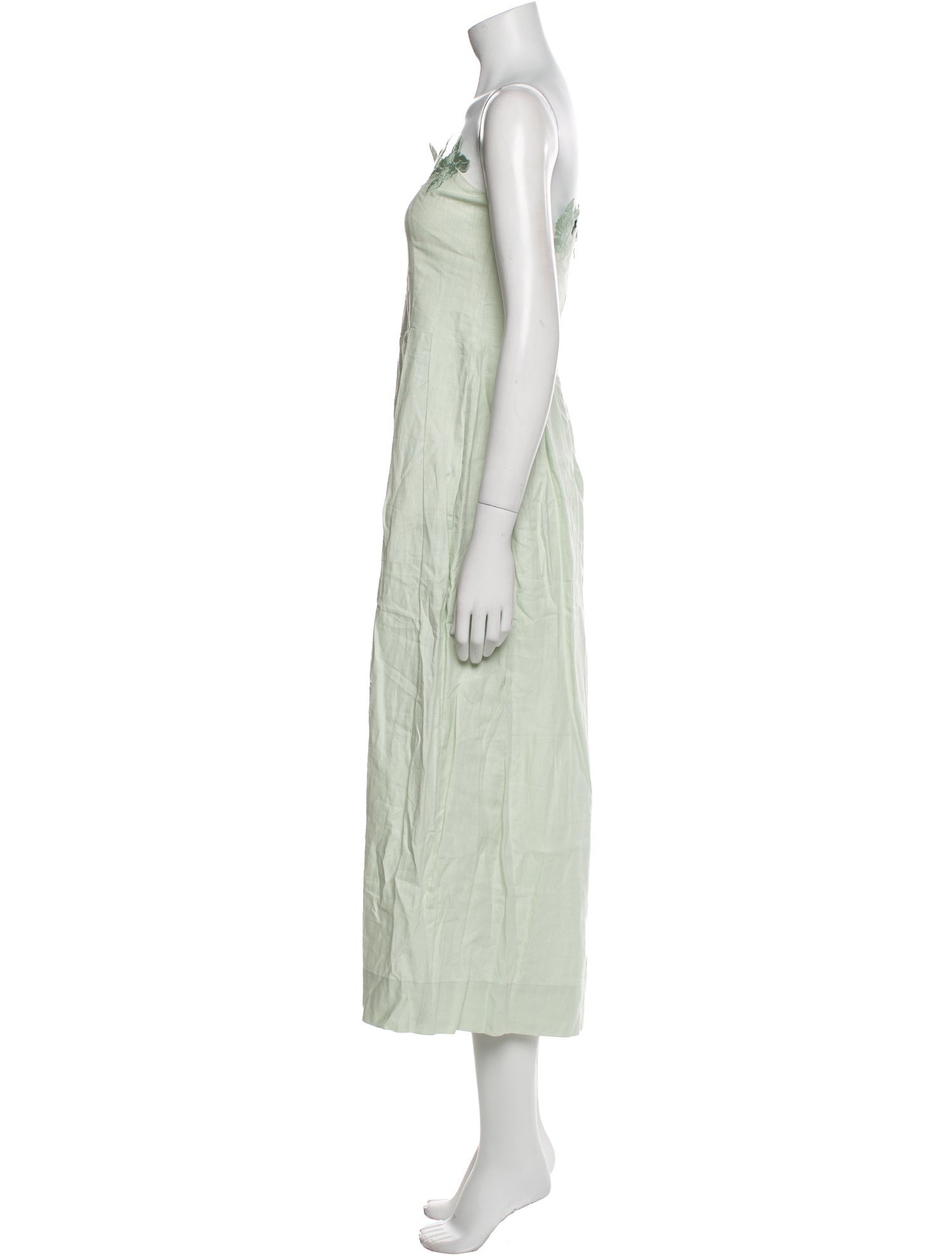 FANM MON Linen Midi Length Dress w/ Tags