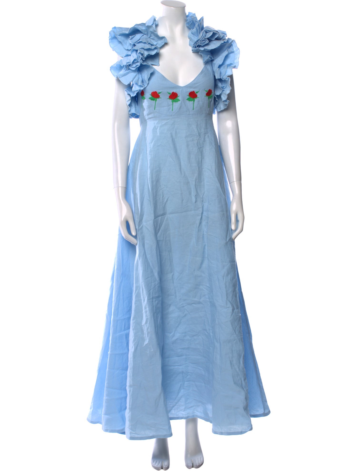 FANM MON Linen Long Dress