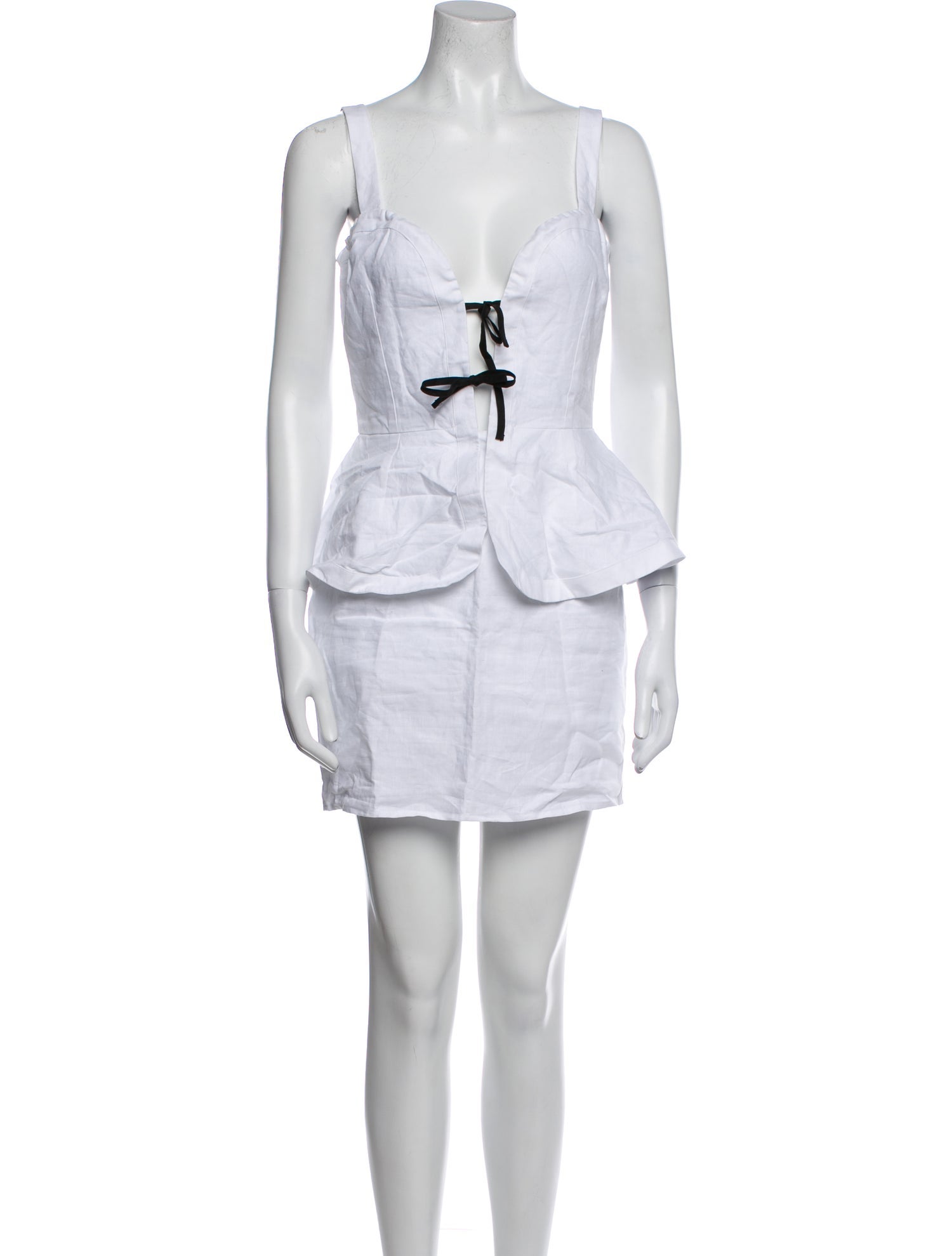 FANM MON Linen Mini Dress