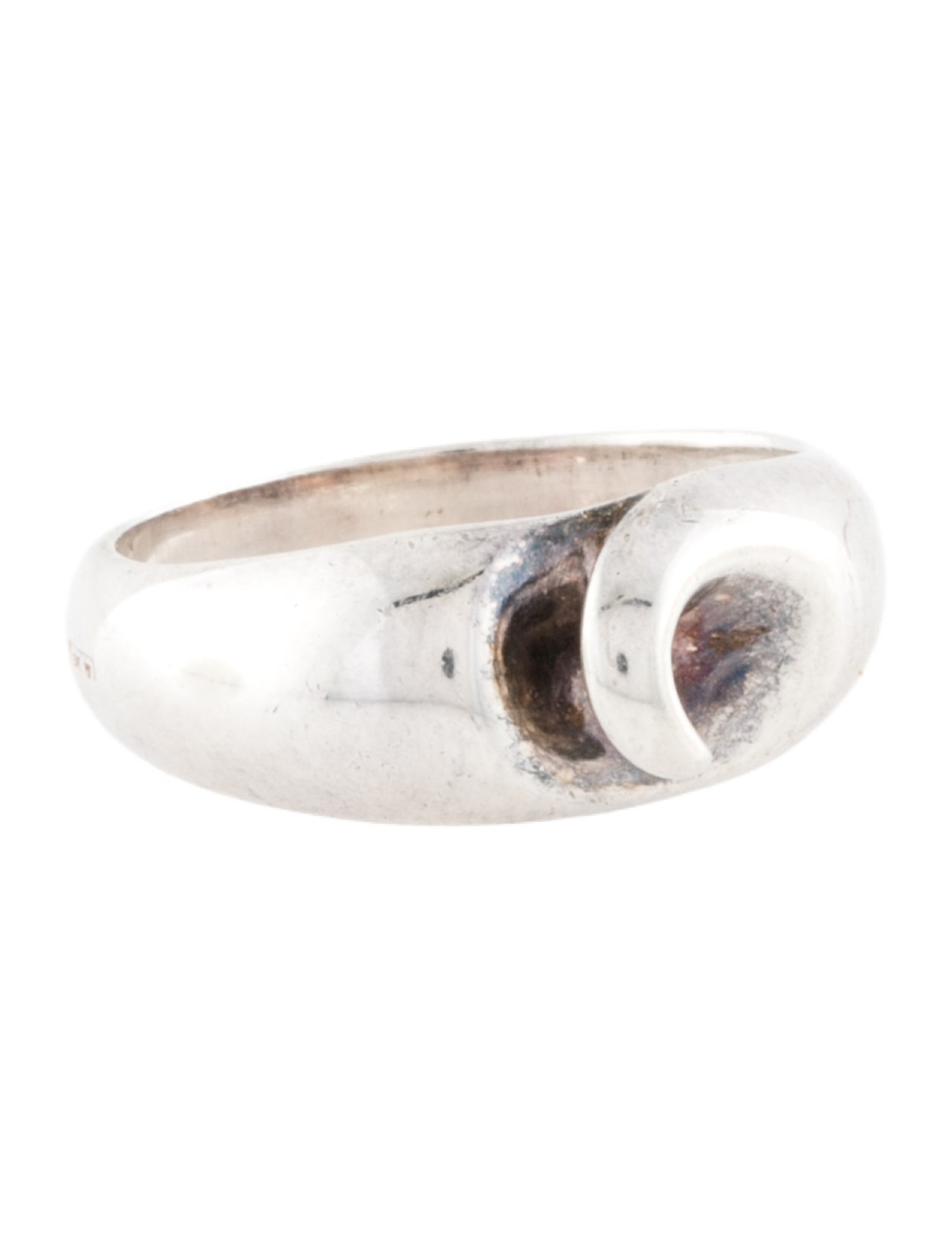 Faraone Gioielli Twisted Wave Cocktail Ring