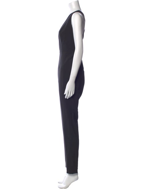 Fame & Partners Plunge Neckline Jumpsuit