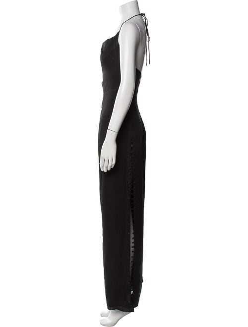 Fame & Partners Cowl Neck Long Dress
