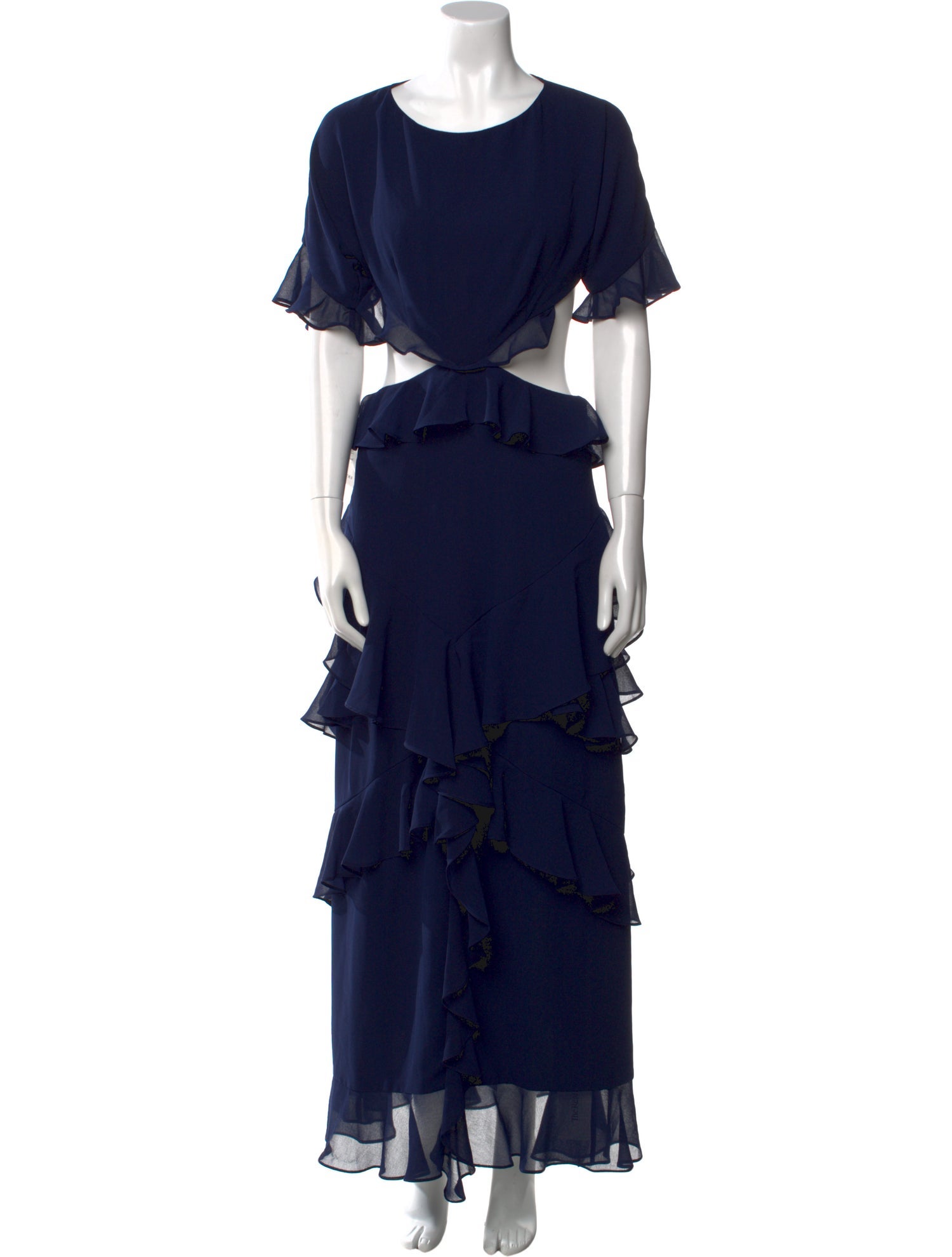 Fame & Partners Crew Neck Long Dress w/ Tags