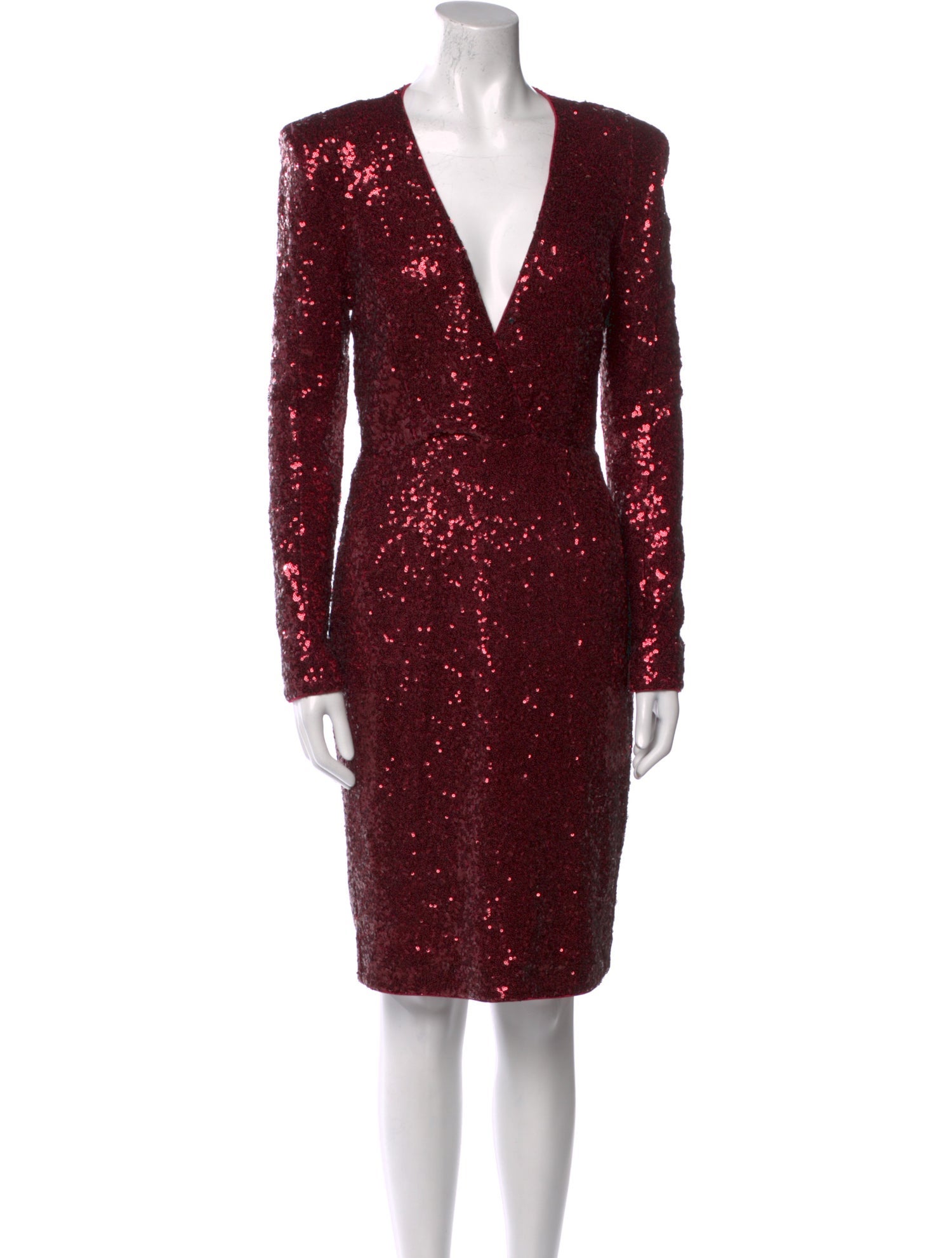 Fame & Partners V-Neck Knee-Length Dress w/ Tags