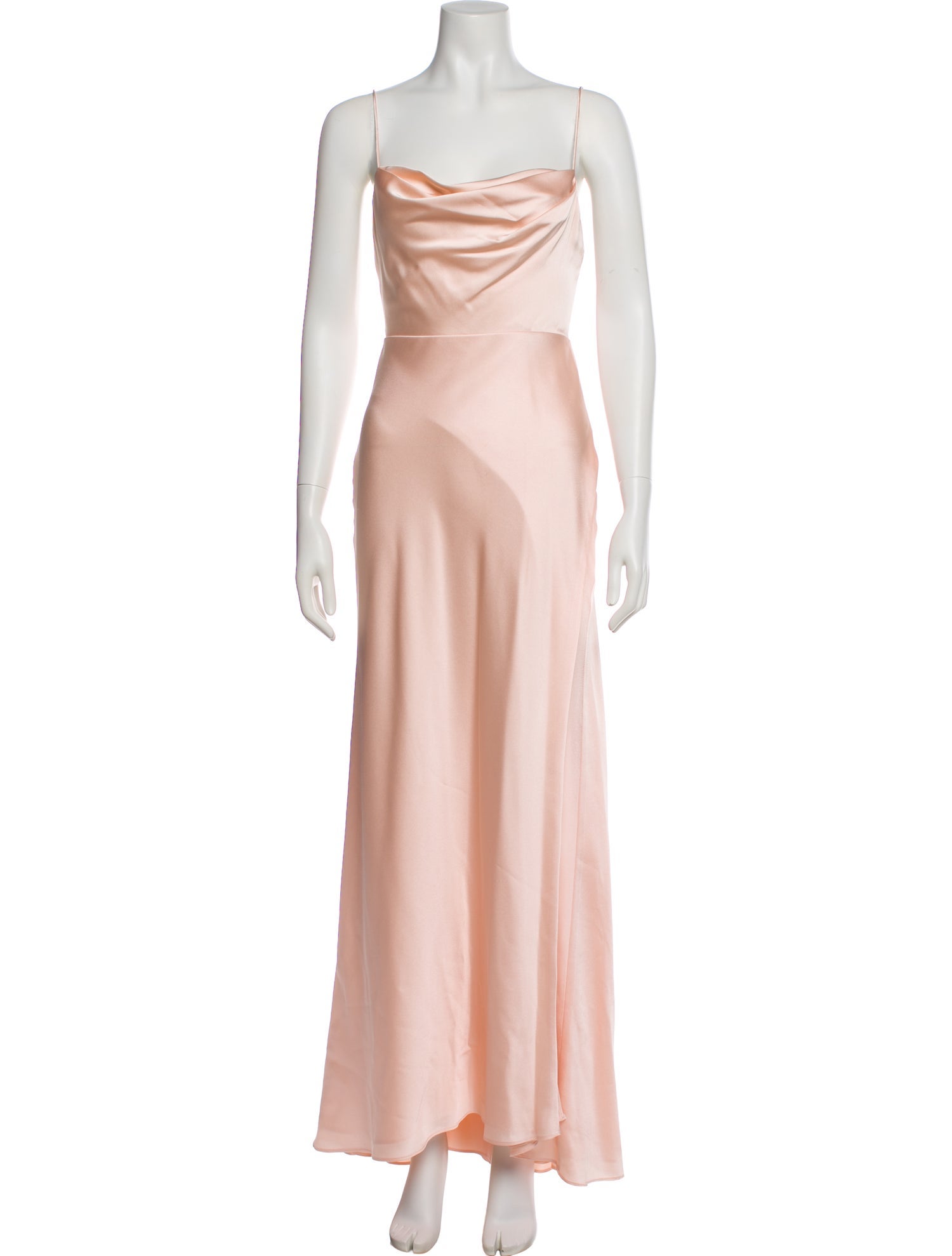 Fame & Partners Strapless Long Dress