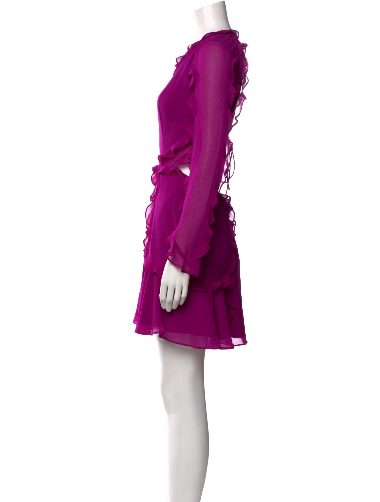 Fame & Partners Crew Neck Knee-Length Dress