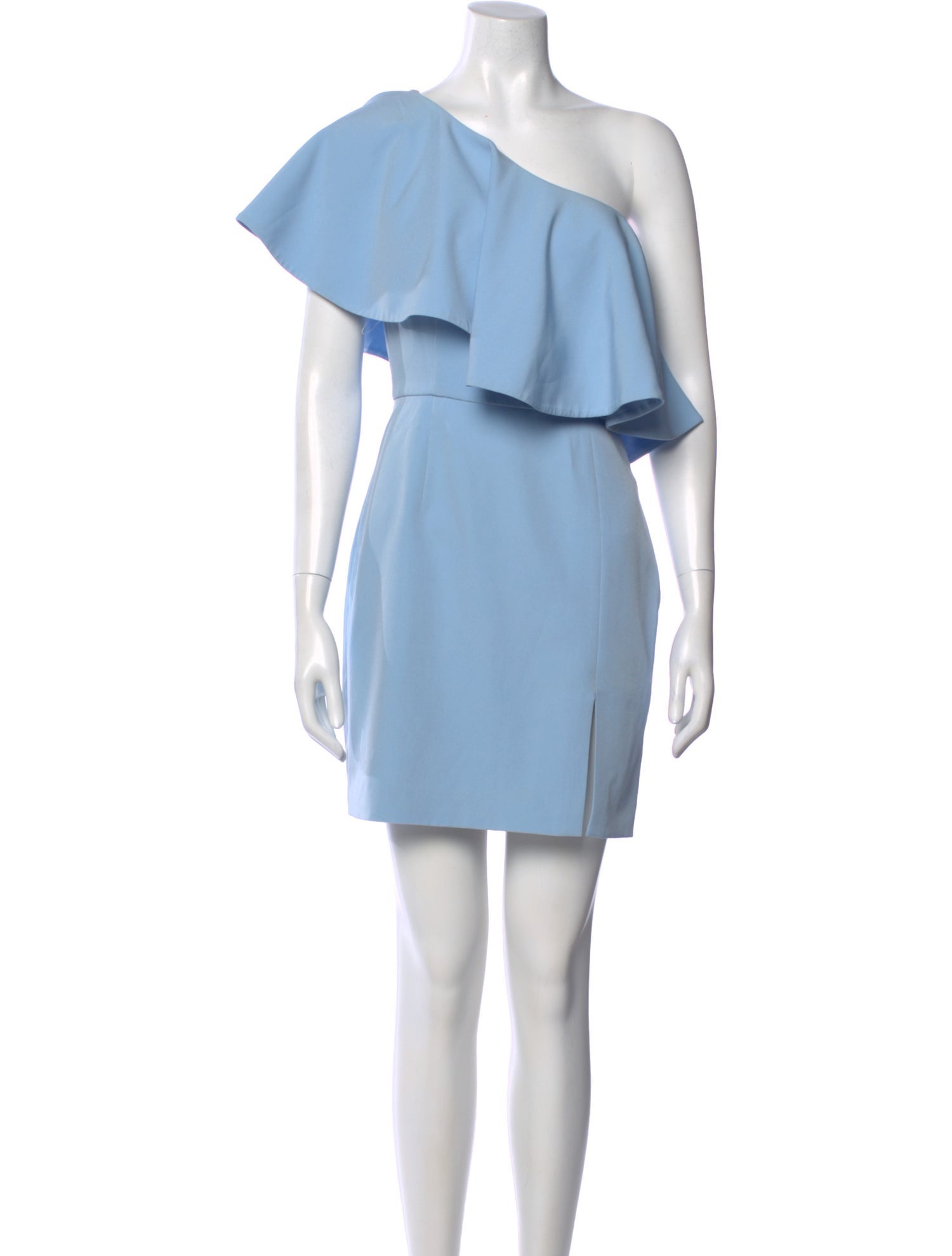 Fame & Partners One-Shoulder Mini Dress