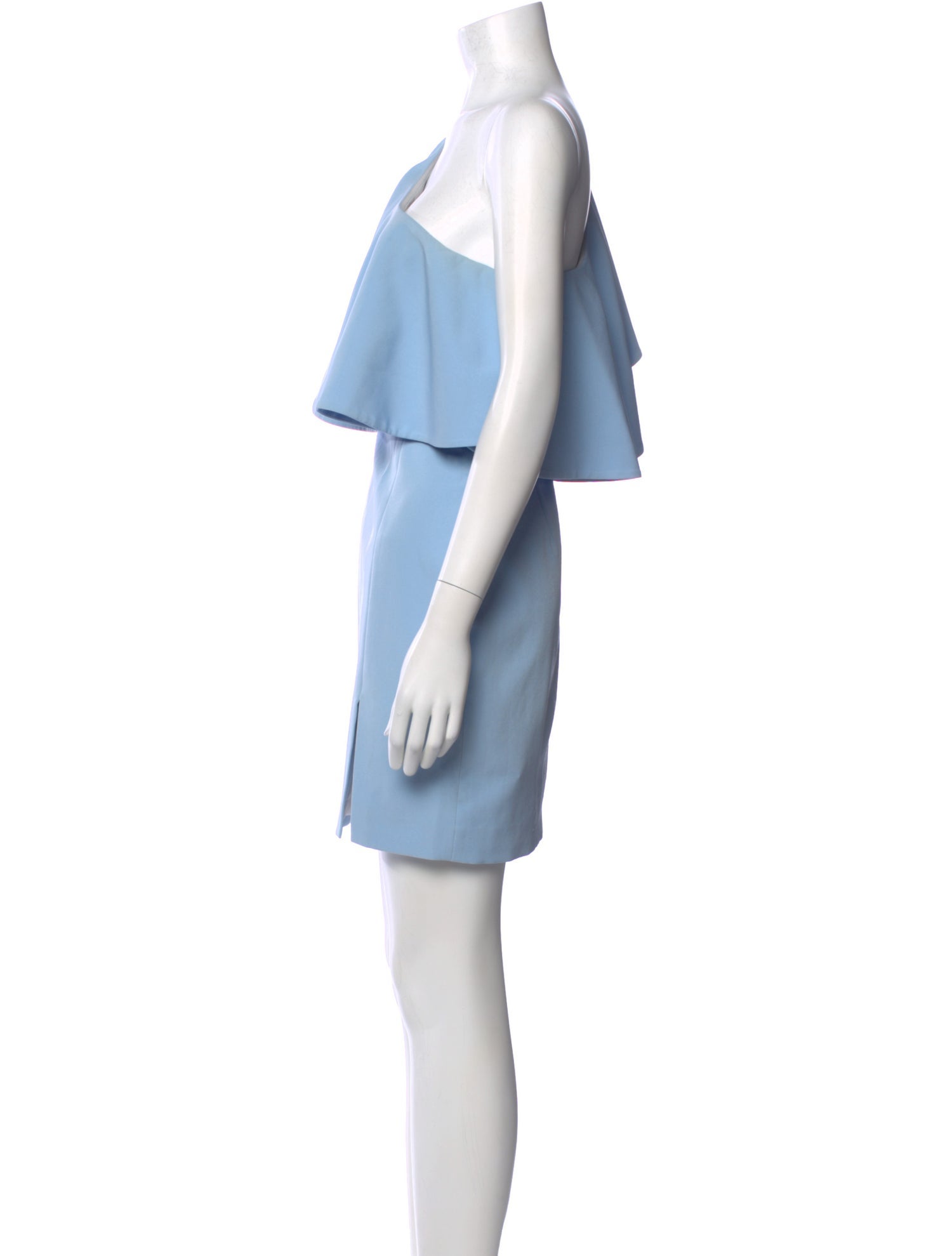 Fame & Partners One-Shoulder Mini Dress