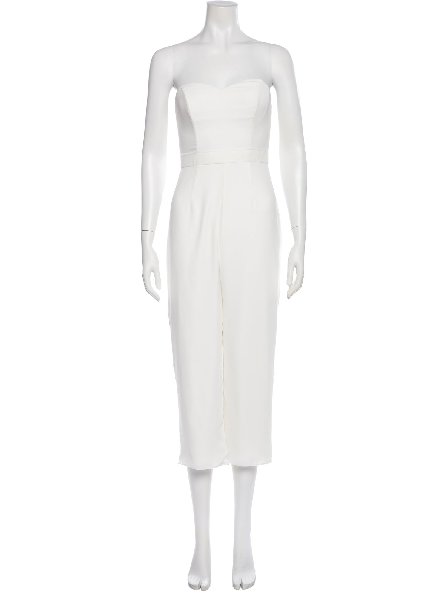 Fame & Partners Strapless Jumpsuit