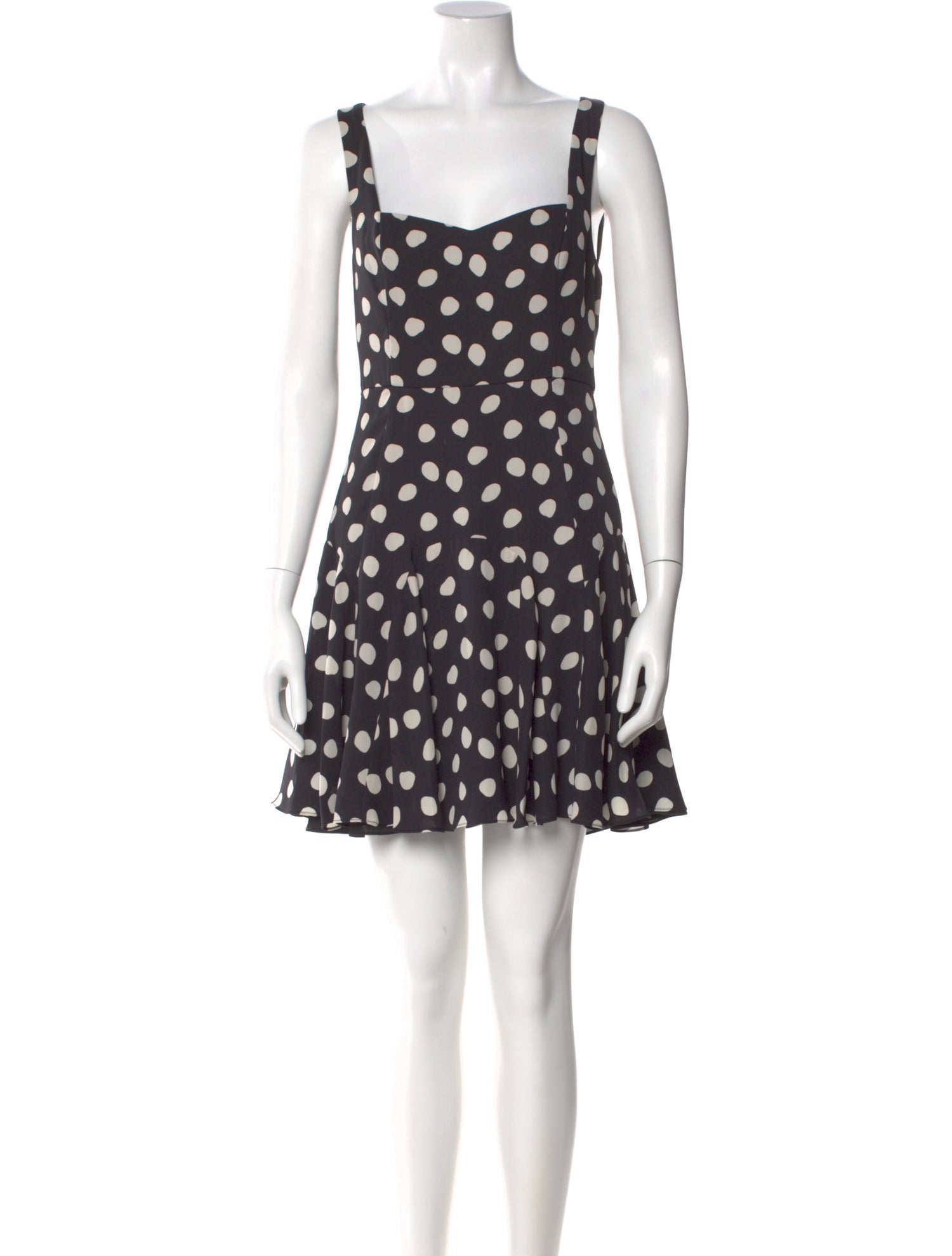 Fame & Partners Polka Dot Print Mini Dress