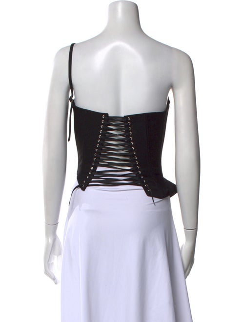 Fanci Club Strapless Crop Top